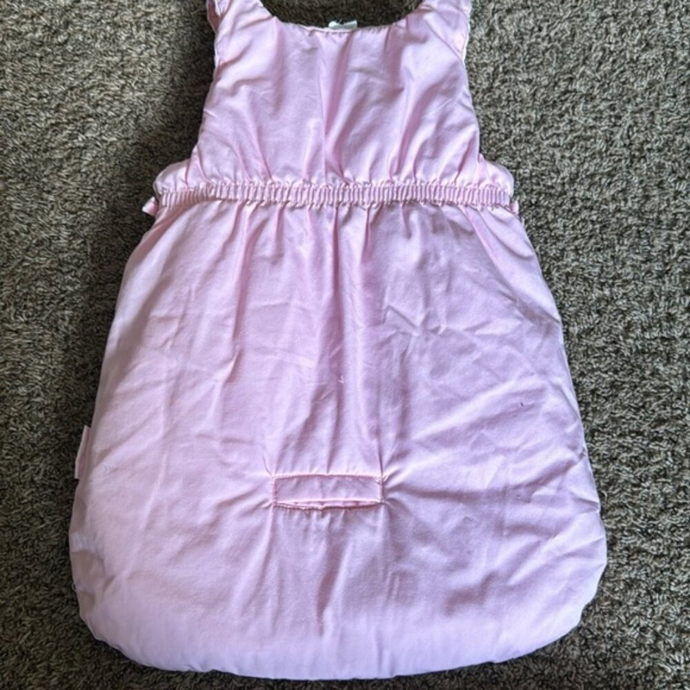 Vintage Baby Girl Winter Bunting Suit Pink Bears 6-9 Months - Picture 7 of 8